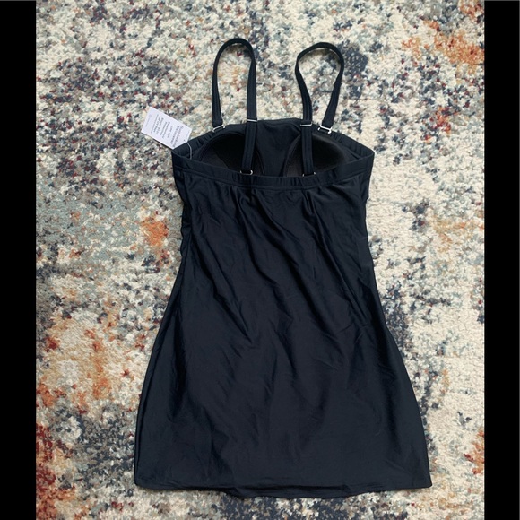 L.L. Bean Swim Womens Llbean One Piece Swim Dress Poshmark